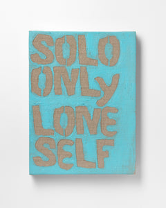 Marcus Civin, "ONLY POEM (SOLO ONLY LONE SELF)"