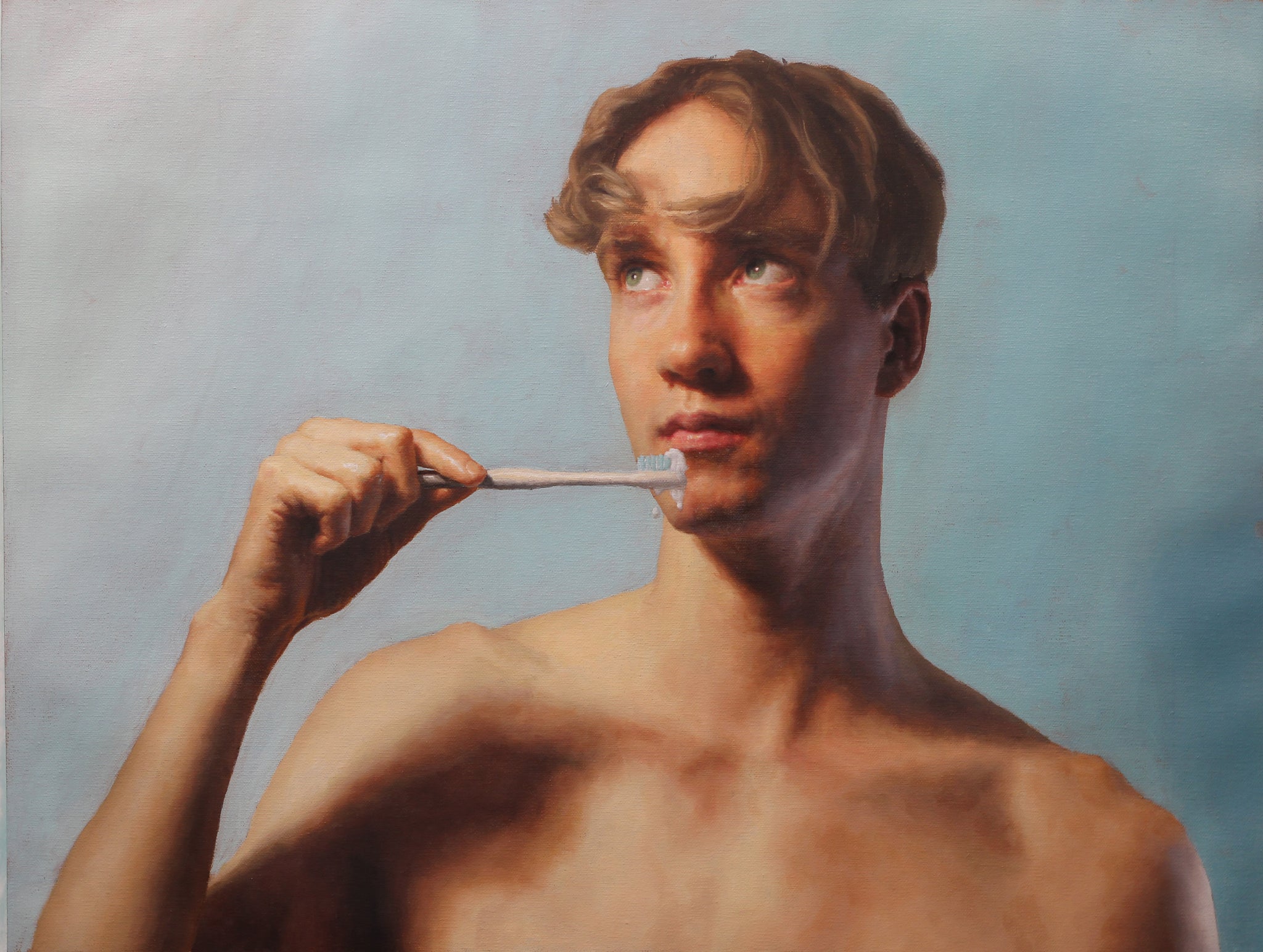 Aidan Barker Hill, "Toothbrush" SOLD