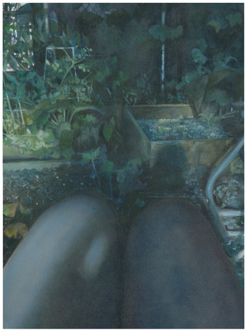 Rebecca Bird, "The garden at night"