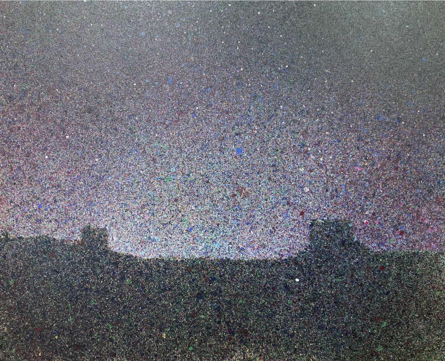 Eric Diehl, "Monument Valley at Night"