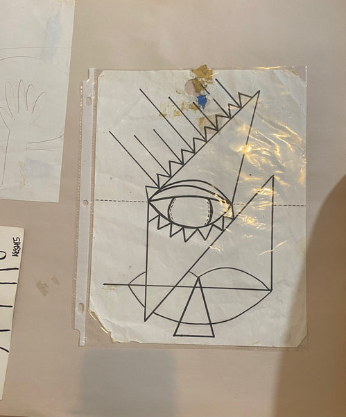 KESH, "Dress - Line Works" Drawing Series