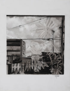 Erin Fostel, "Untitled window series 19 (sketch)"