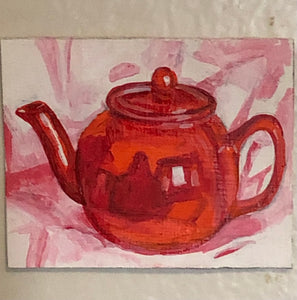Dale Wittig, "Red Teapot"