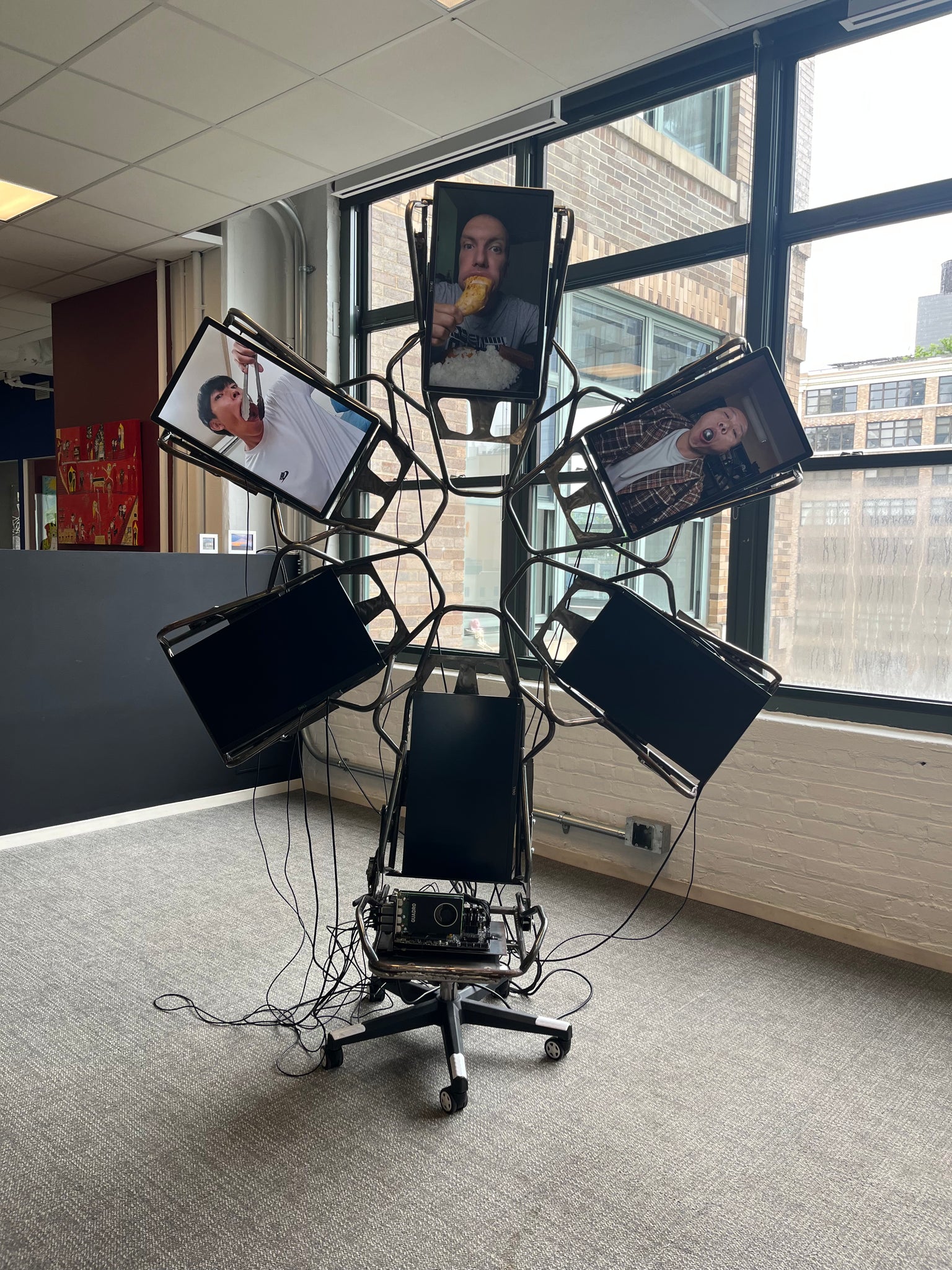 Aashish Gadani, "6 Monitor Setup Tutorial, 123k views, 8 years ago"