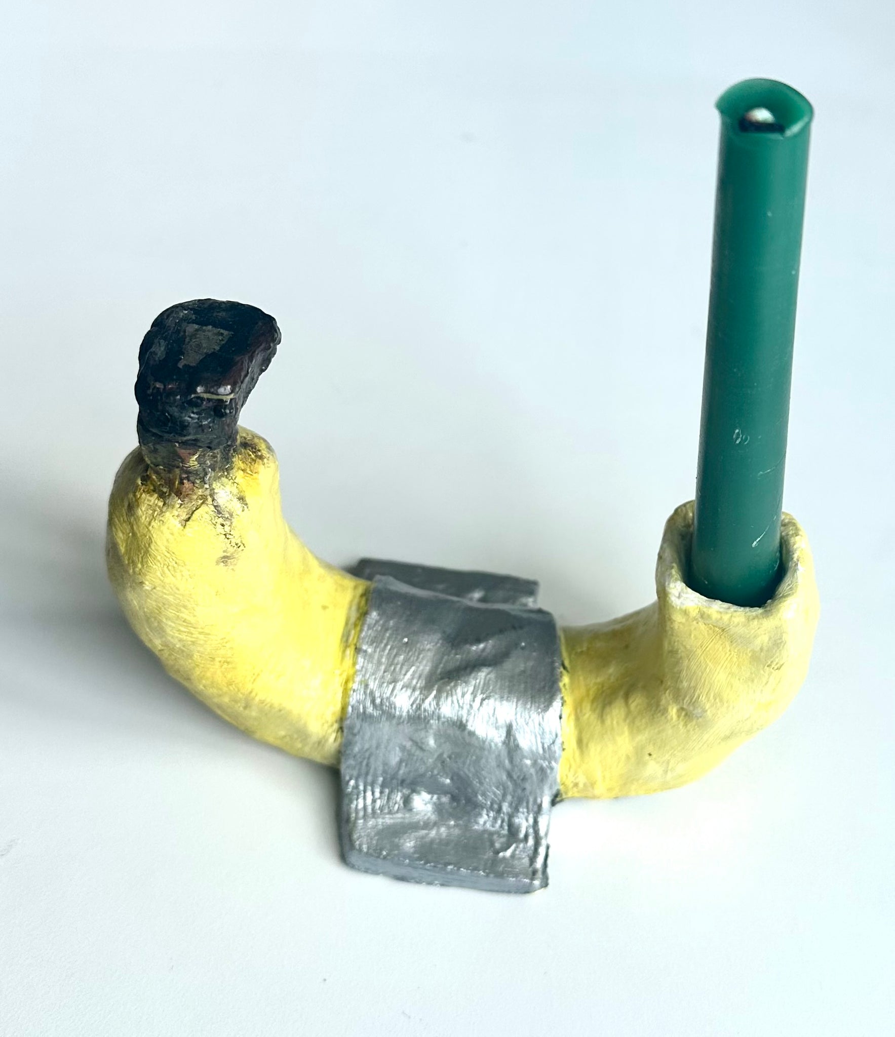 Dasha Bazanova, "Comedian Candle Holder 3" SOLD