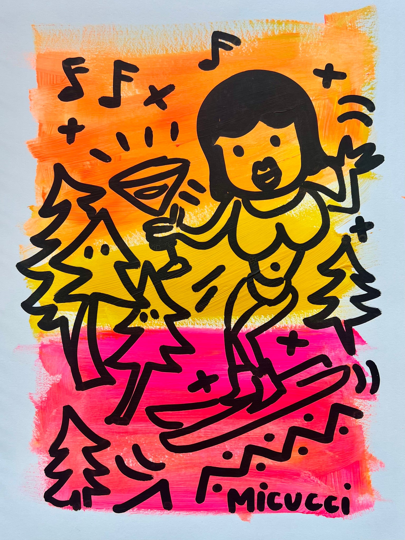 Kate Micucci, "Martini ski" SOLD