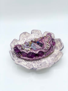 Mary Gagler, "Fabergé Omelet (Purple)"