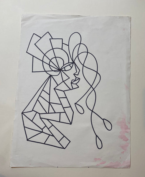 KESH, "Dress - Line Works" Drawing Series