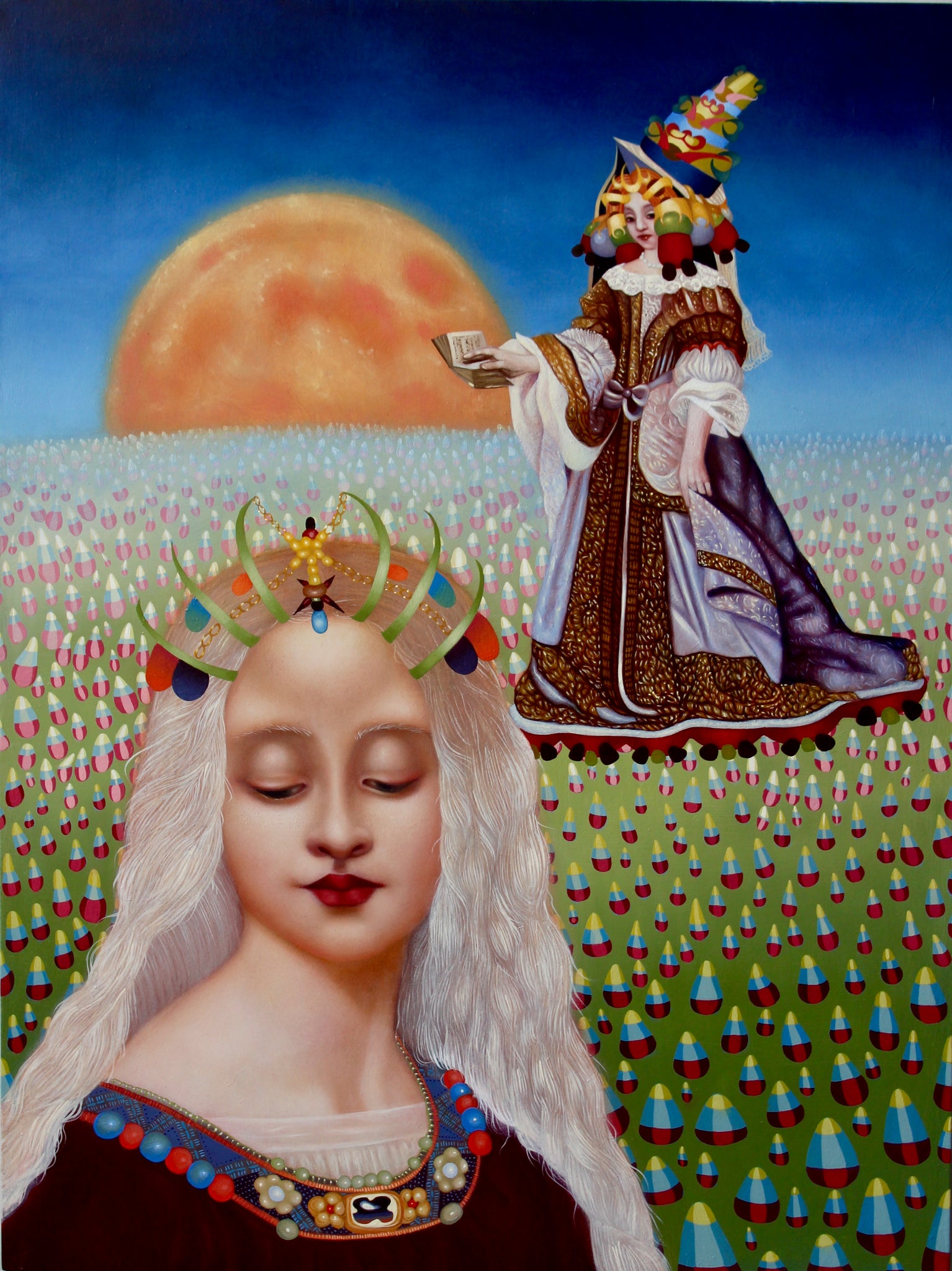 Jacob Hicks, "Woman 35: Pink Woman"