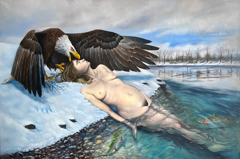 Jessica Damsky, "Sleeping Venus / Vulturi"