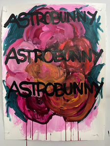 Kellesimone Waits, "Three Astrobunnies In Black"