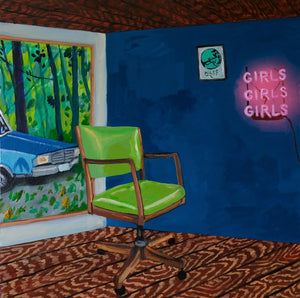 Danielle Klebes, "Girls Girls Girls" SOLD