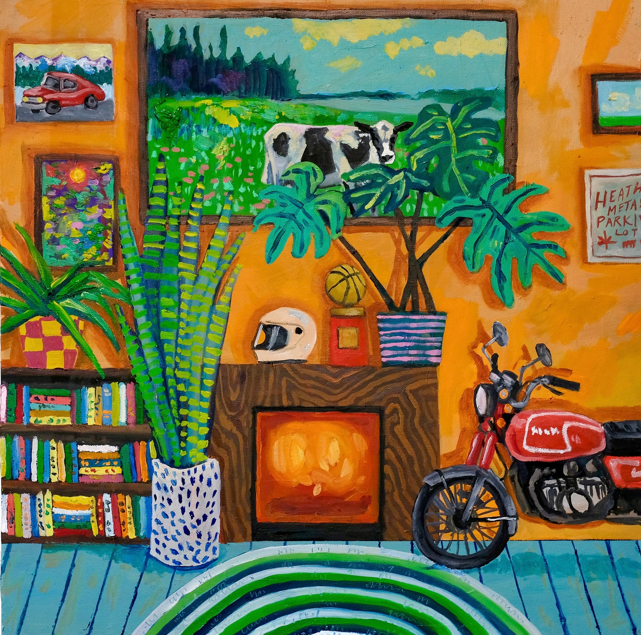 Danielle Klebes, "Orange House"