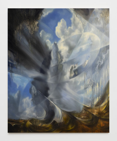 Maria Kreyn, "A blue storm pulling the earth through the sky"