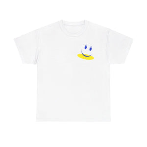 Marianna Peragallo, "Plastic on Paper Smiley Print T-Shirt"