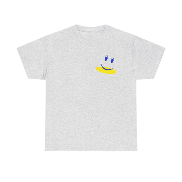 Marianna Peragallo, "Plastic on Paper Smiley Print T-Shirt"