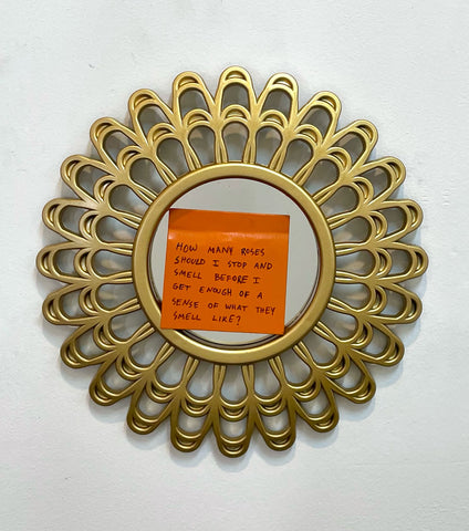 Stuart Lantry, "How many roses should I stop and smell"