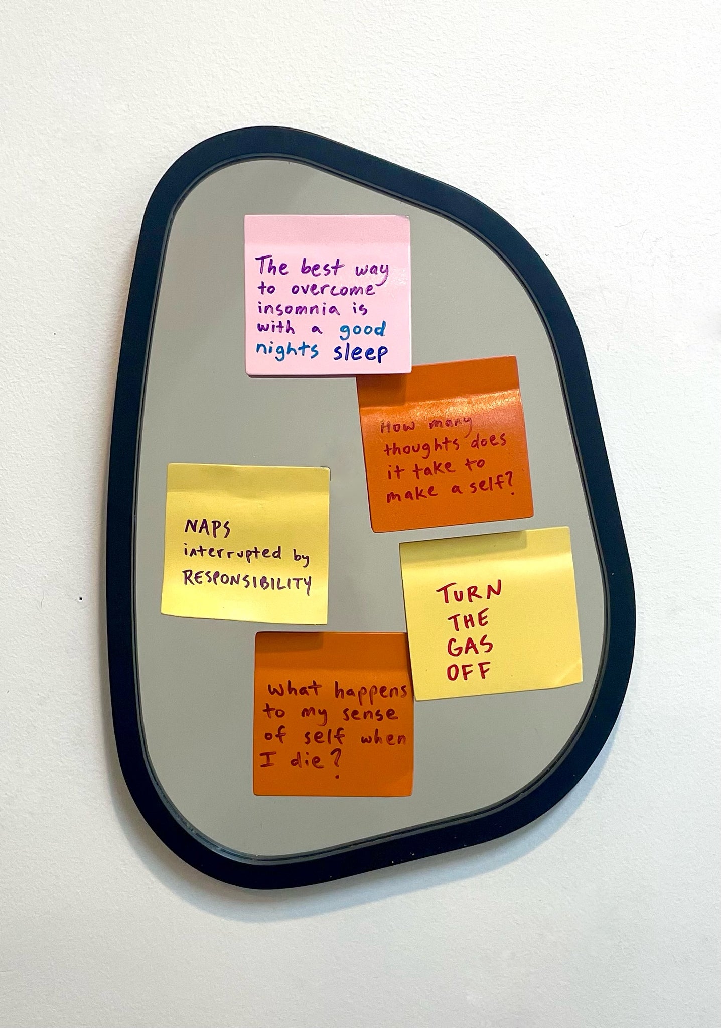 Stuart Lantry, Reflections on consciousness, habits and sleep SOLD