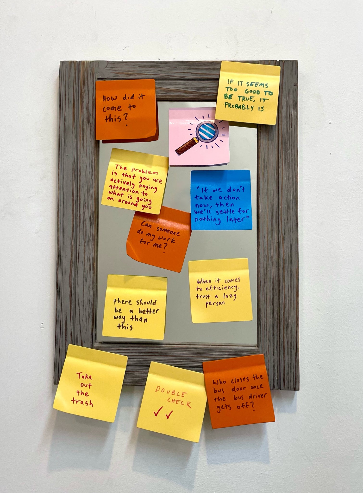 Stuart Lantry, "Reflections on labor, procrastination and causality"