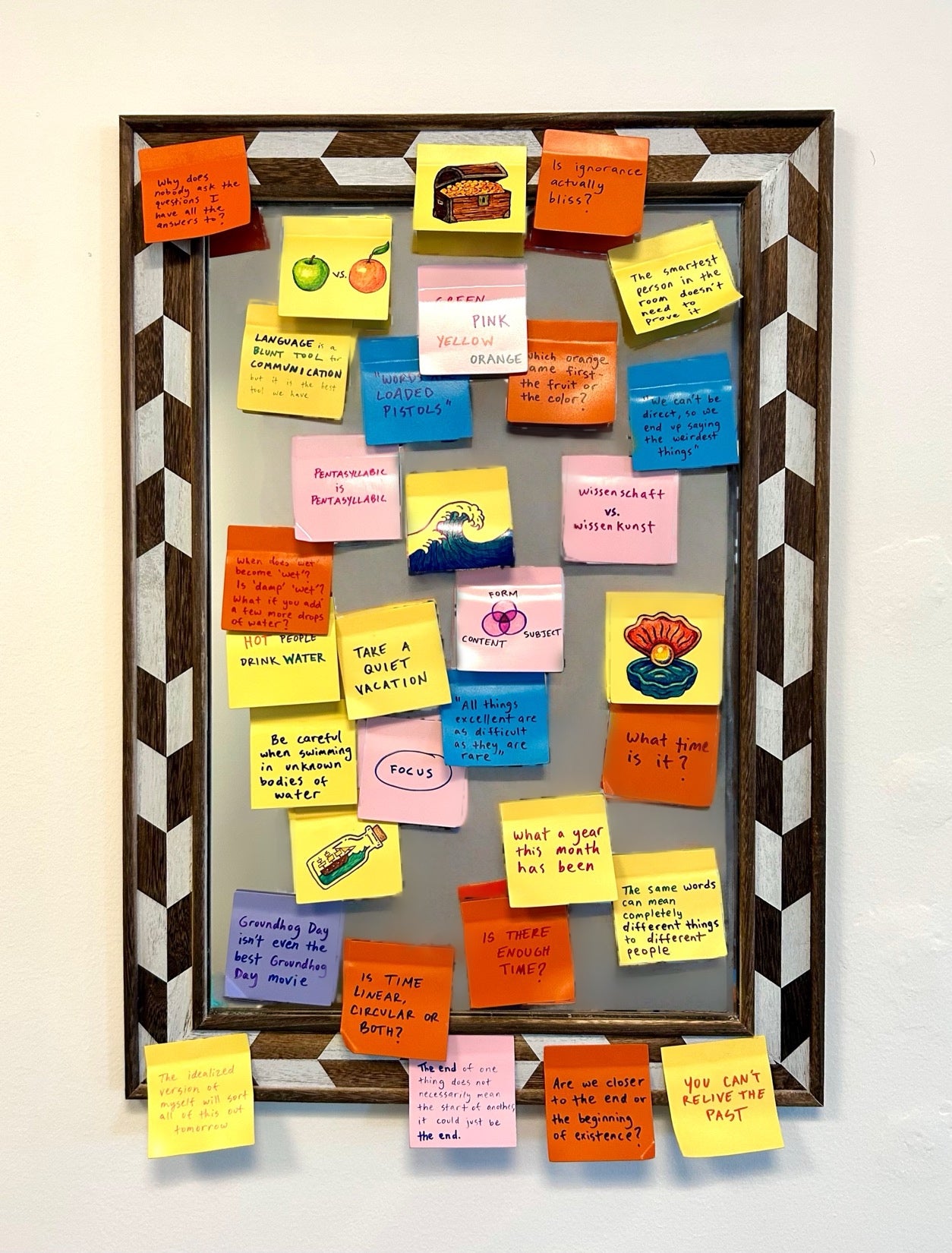 Stuart Lantry, "Reflections on language, value, meaning and time"