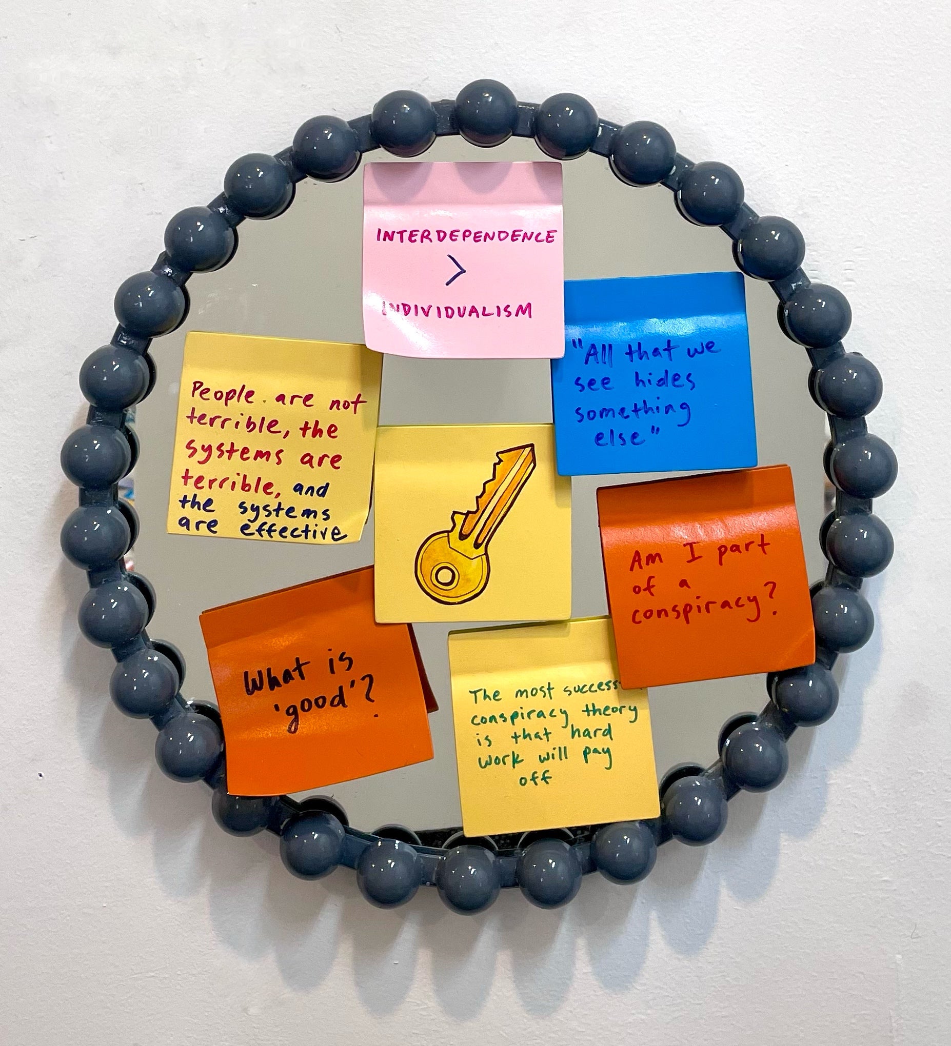 Stuart Lantry, "Reflection on systems, conspiracies and interdependence"