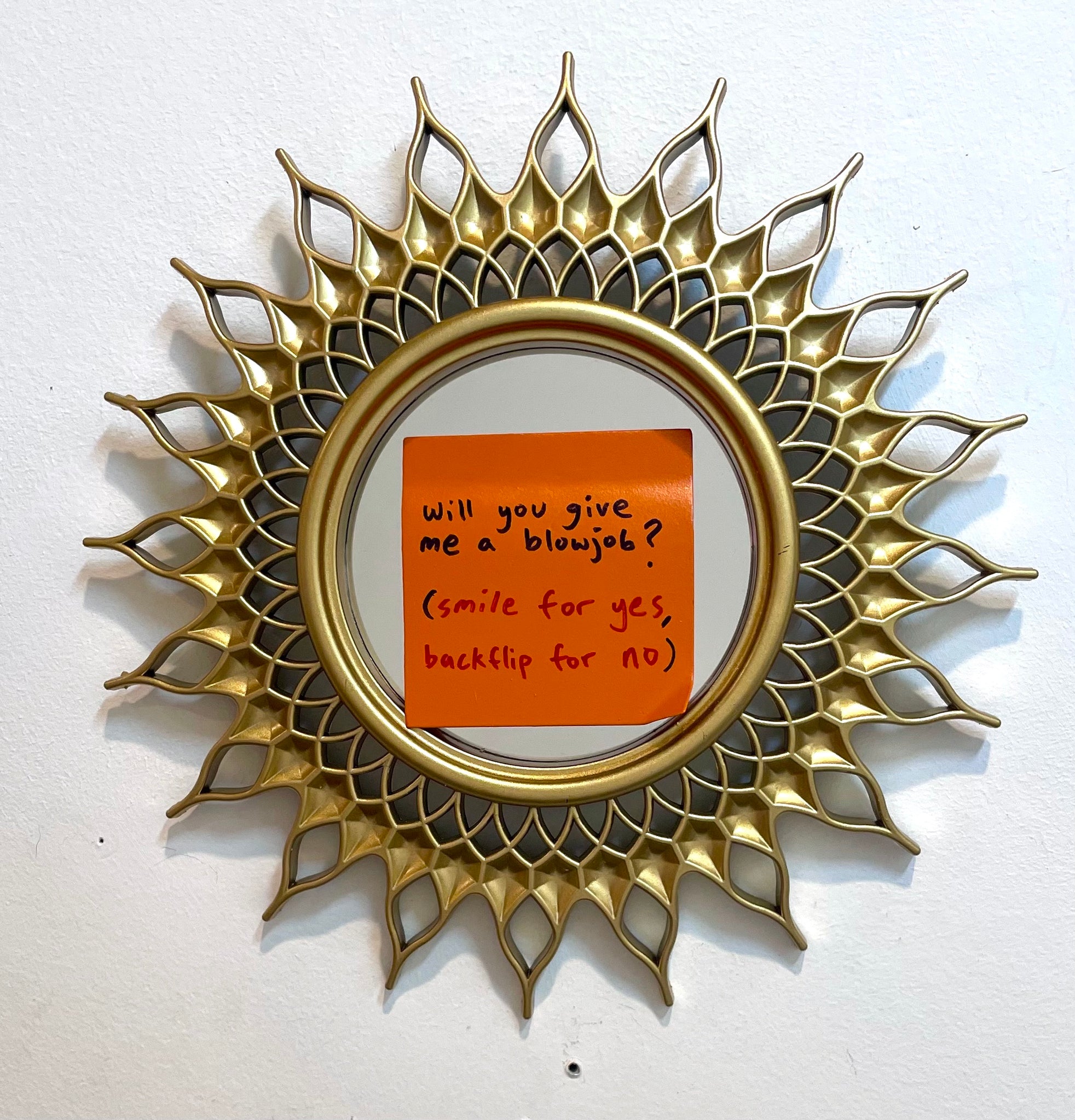 Stuart Lantry, "Will you give me a blowjob?"