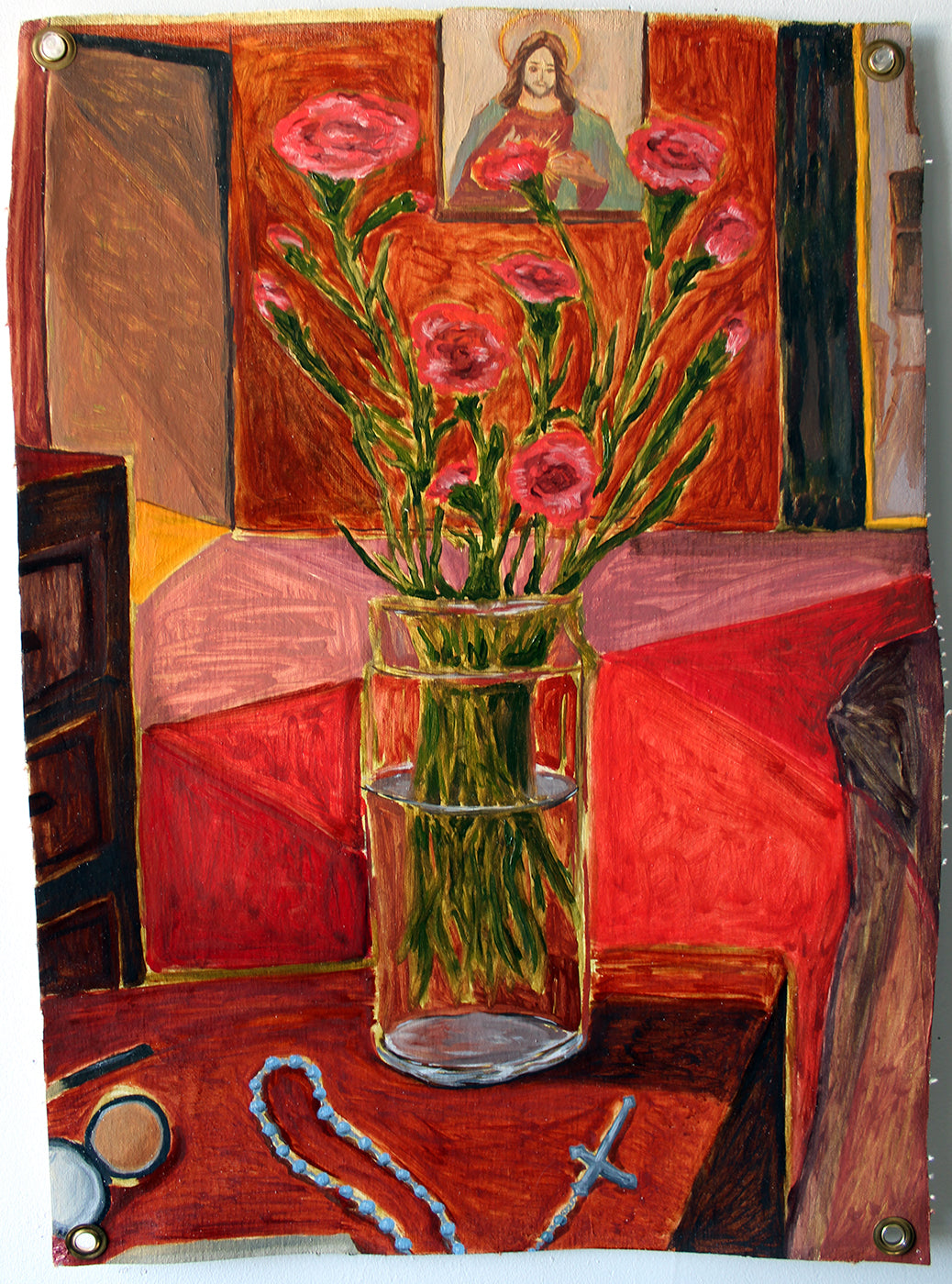 Natalie Ortiz, "Carnations"