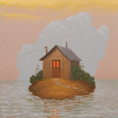 Steve Paddack, "Personal Island after the Storm" SOLD