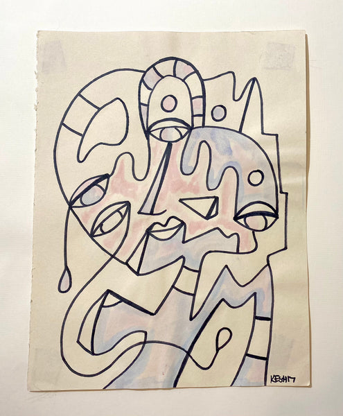 KESH, "Dress - Line Works" Drawing Series