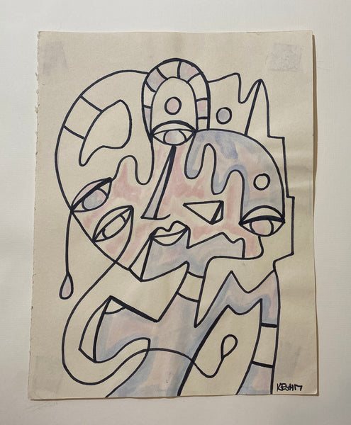 KESH, "Dress - Line Works" Drawing Series