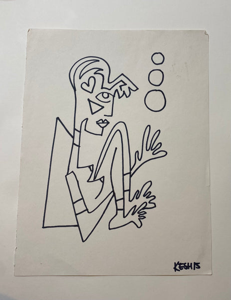 KESH, "Dress - Line Works" Drawing Series