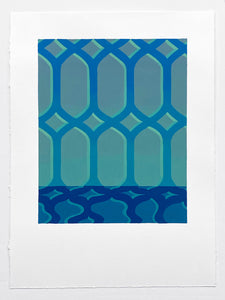 Lucia Rodriguez Perez, "Untitled (blue fence)"