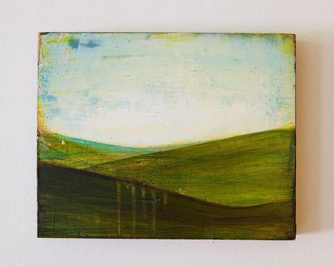 Jo Andres, "Green Landscape"      SOLD
