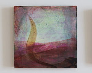 Jo Andres, "single leaf on horizon" SOLD