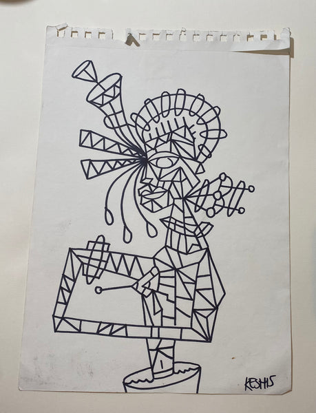 KESH, "Dress - Line Works" Drawing Series