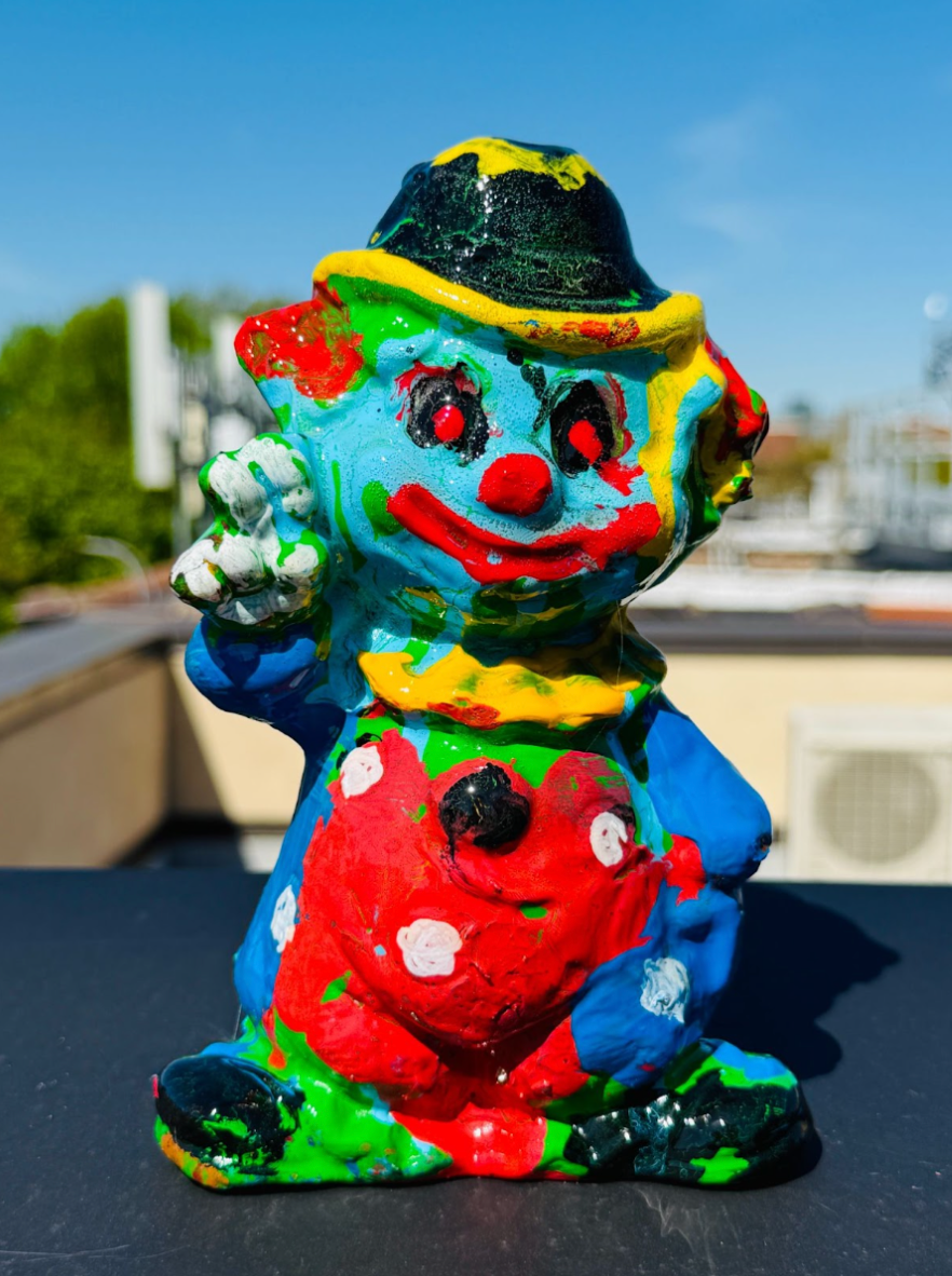 Brian Andrew Whiteley, "Clown Tootsie Bluep"