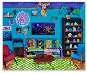 Danielle Klebes, "Living Room (Nowhere)"