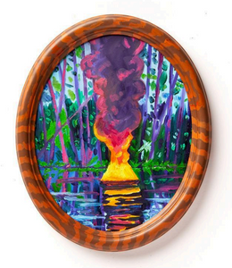 Danielle Klebes, "Boatfire" SOLD