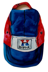 Danielle Klebes, "Honda hat"