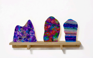 Danielle Klebes, "Crystal shelf 1"