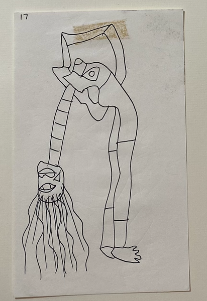 KESH, "Dress - Line Works" Drawing Series