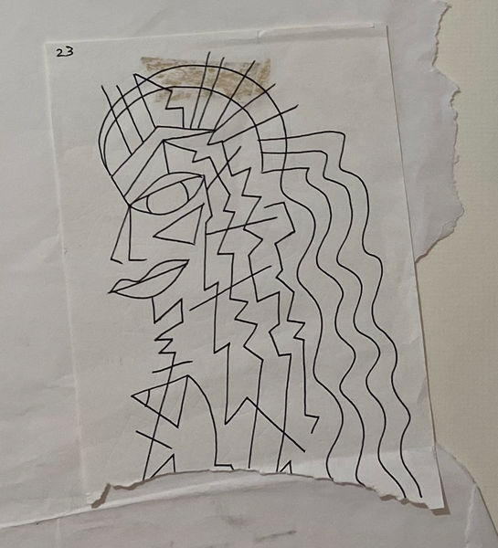 KESH, "Dress - Line Works" Drawing Series