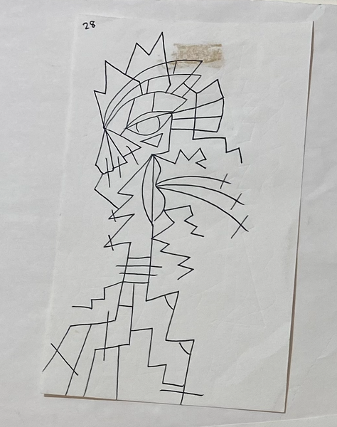 KESH, "Dress - Line Works" Drawing Series