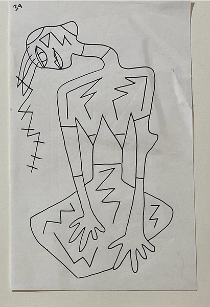 KESH, "Dress - Line Works" Drawing Series