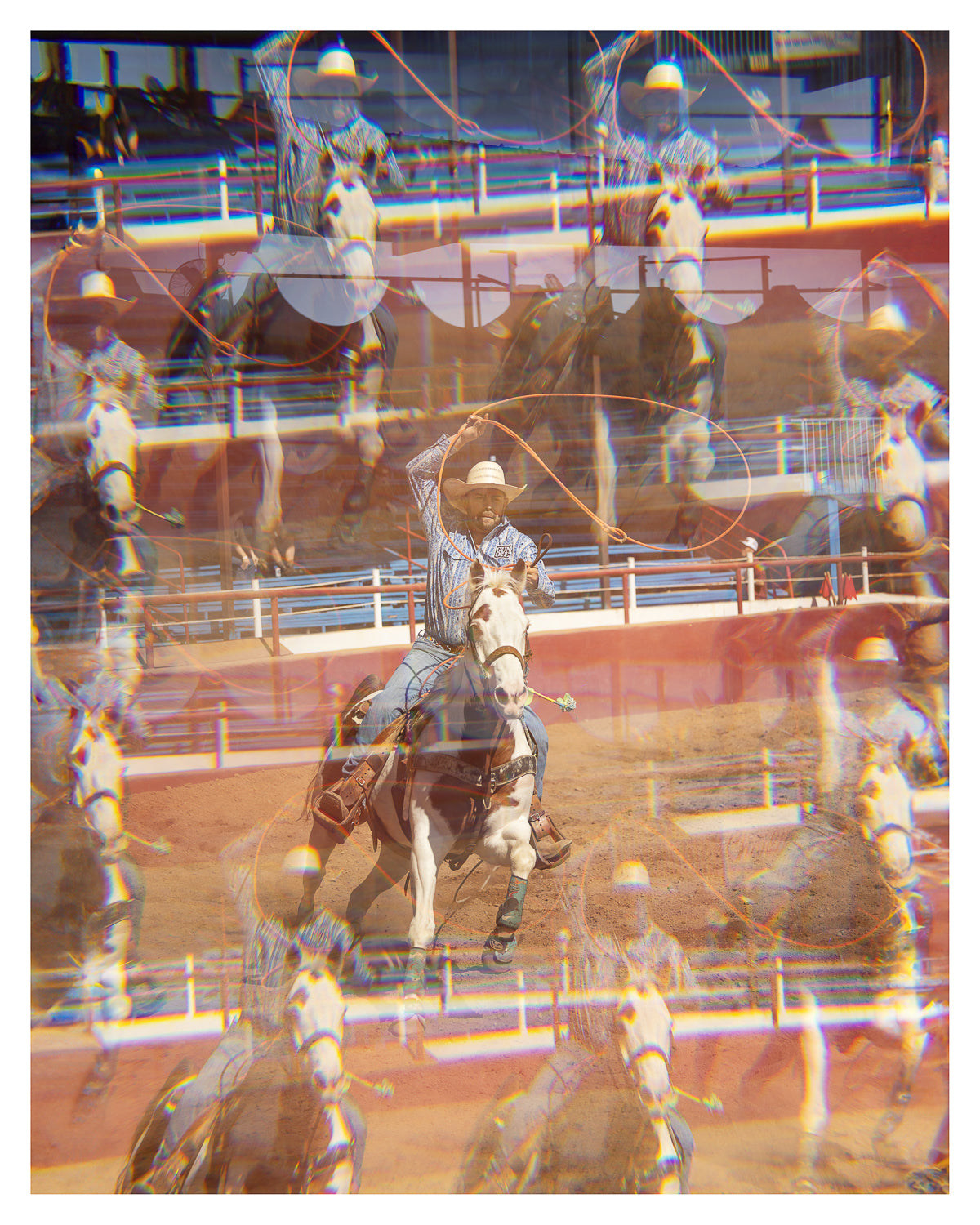 Greg Endries, "Pepe, Calf Roping, Arizona Gay Rodeo, Phoenix, AZ"