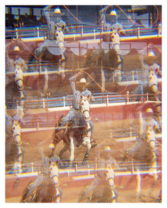 Greg Endries, "Pepe, Calf Roping, Arizona Gay Rodeo, Phoenix, AZ"