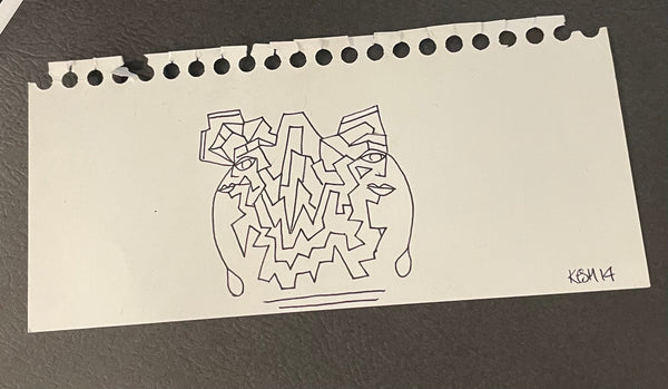 KESH, "Dress - Line Works" Drawing Series