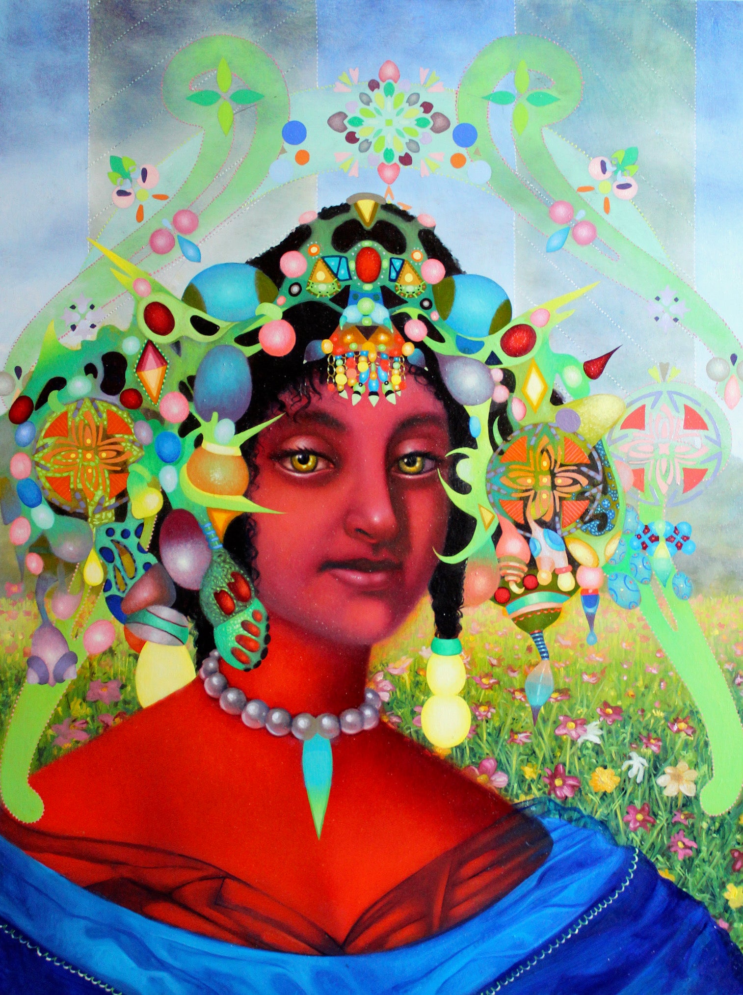 Jacob Hicks, "Woman 53: Red God of Spring"