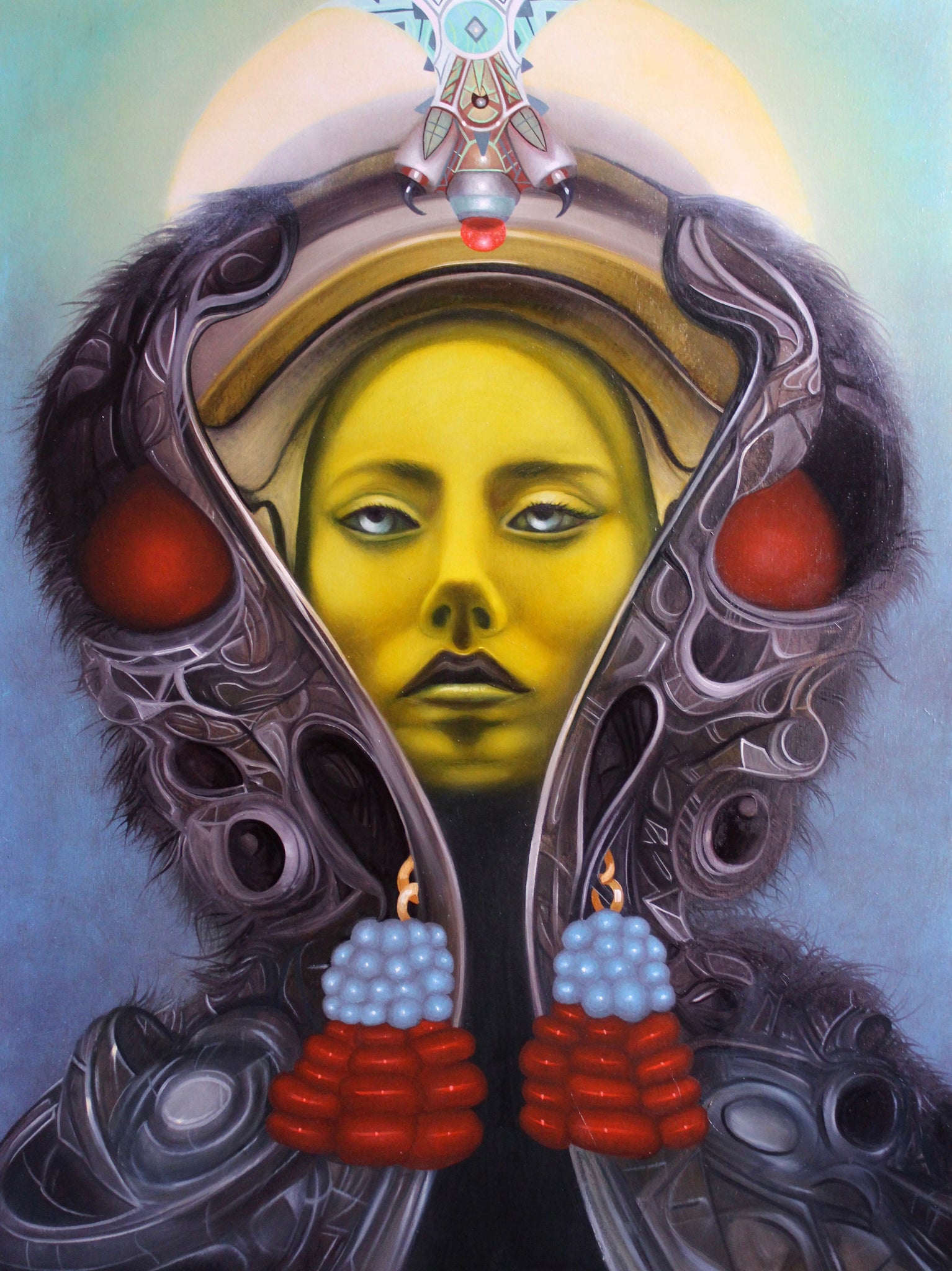 Jacob Hicks, "Woman 58: AI Lee Bontecou"