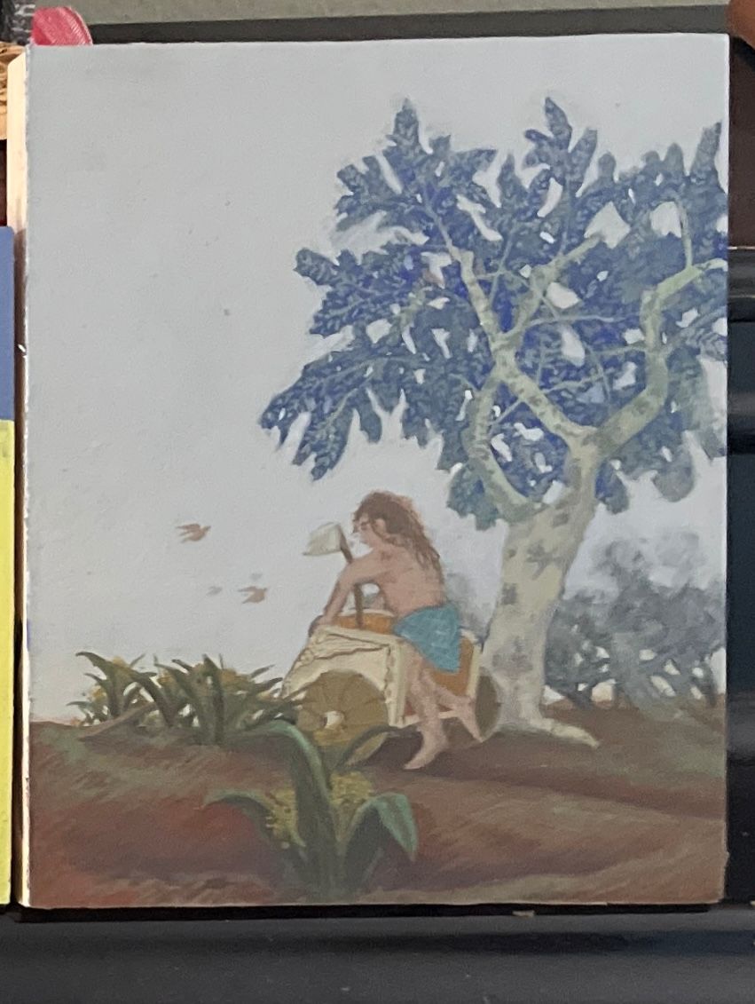 Chris Ulivo, "Lost Charioteer in Broccoli Patch"